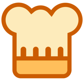 厨师帽标志标识图形图标素材