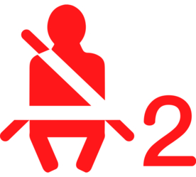 汽车安全标志标识图形图标素材