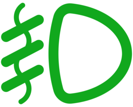 汽车安全标志标识图形图标素材