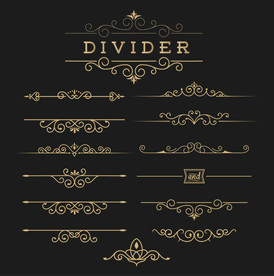 精美矢量花纹合集