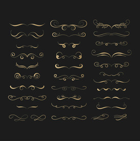 精美矢量花纹合集