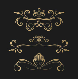 精美欧式矢量花纹