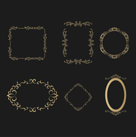 精美欧式矢量花纹