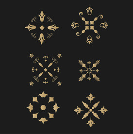 精美欧式矢量花纹