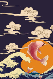 国潮海报设计图片