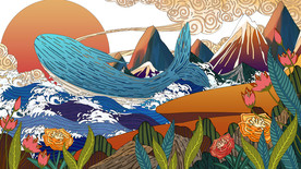 国潮海报设计图片