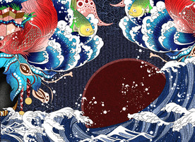 国潮海报设计图片