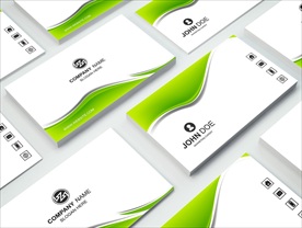 矢量名片模板