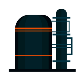 油井标志标识图标背景素材