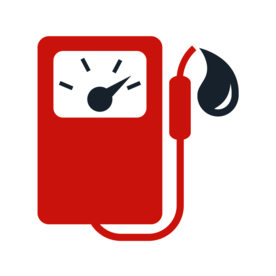 油箱标志标识图标背景素材