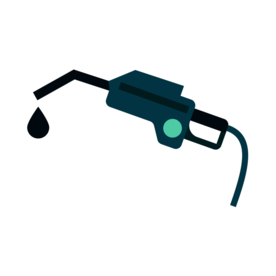 油枪标志标识图标背景素材