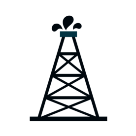 油井标志标识图标背景素材