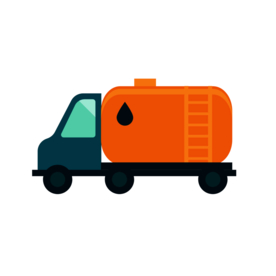 油罐车标志标识图标背景素材