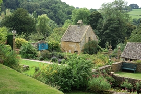 中世纪田园风景摄影图