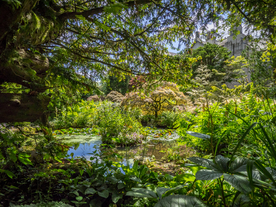 中世纪田园风景摄影图