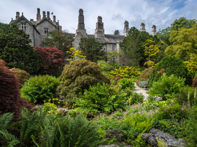 中世纪田园风景摄影图