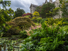 中世纪田园风景摄影图