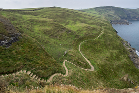 中世纪田园风景摄影图