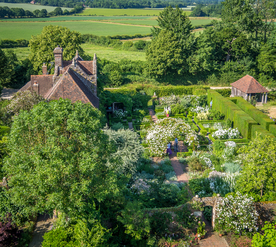 中世纪田园风景摄影图