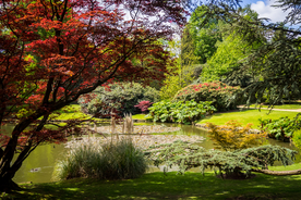 中世纪田园风景摄影图