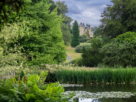 中世纪田园风景摄影图