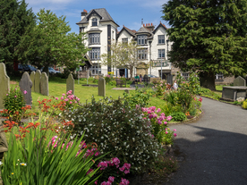 中世纪田园风景摄影图