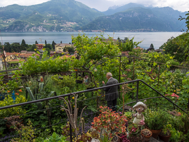 中世纪田园风景摄影图