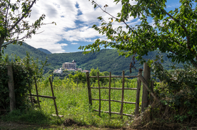 中世纪田园风景摄影图