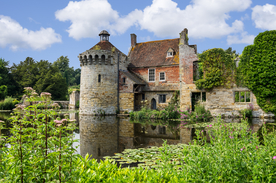 中世纪田园风景摄影图