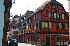 中世纪田园风景摄影图