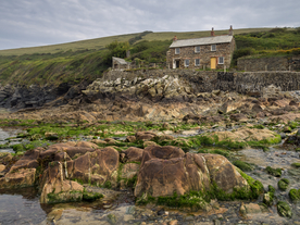 中世纪田园风景摄影图