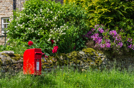 中世纪田园风景摄影图