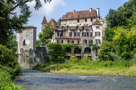 欧洲中世纪 欧式风格城堡 教堂