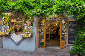 中世纪田园风景摄影图