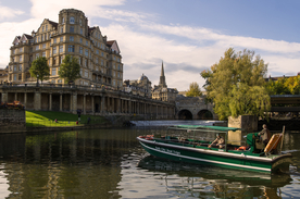 中世纪田园风景摄影图