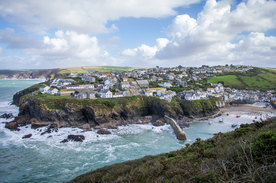 中世纪田园风景摄影图