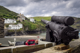 中世纪田园风景摄影图