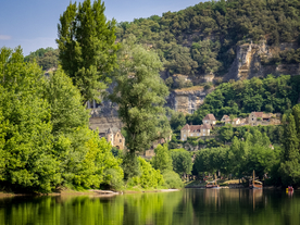 中世纪田园风景摄影图