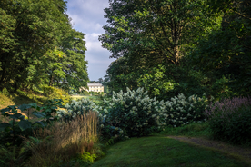 中世纪田园风景摄影图