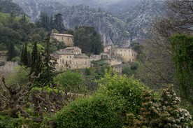 中世纪田园风景摄影图