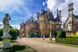 中世纪田园风景摄影图