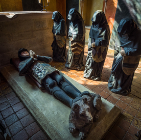 中世纪田园风景摄影图