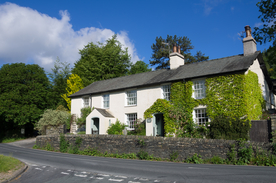 中世纪田园风景摄影图