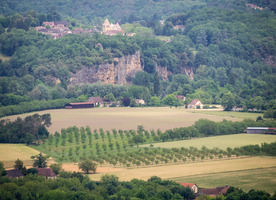 中世纪田园风景摄影图