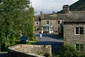 中世纪田园风景摄影图