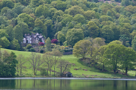 中世纪田园风景摄影图
