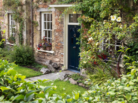 中世纪田园风景摄影图