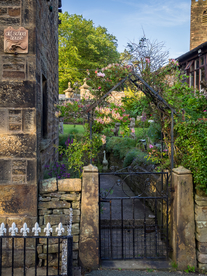 中世纪田园风景摄影图