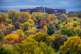 中世纪田园风景摄影图