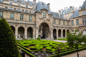 中世纪田园风景摄影图